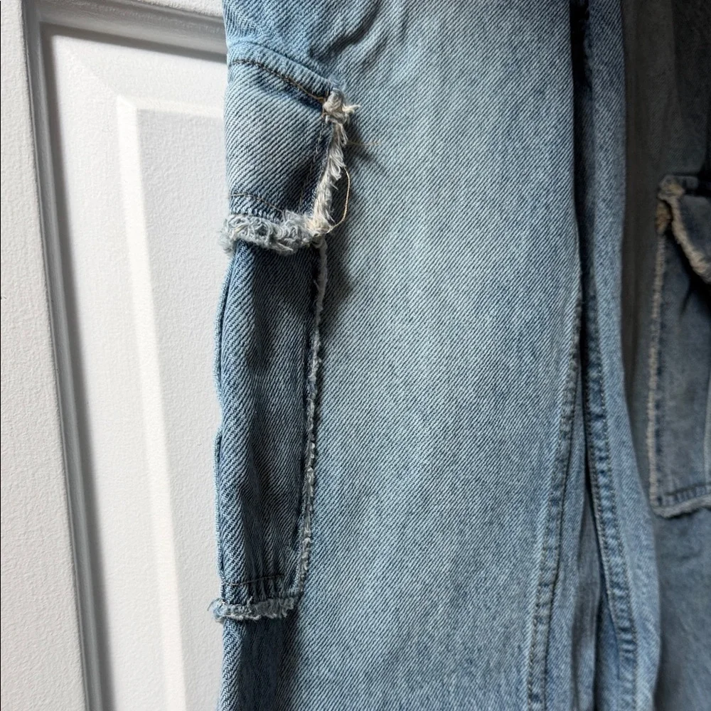 PacSun Kids Blue Cargo Jeans